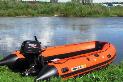 Лодка Солар Стрела 420 Jet Tunnel"